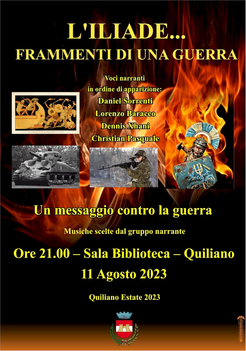 L'ILIADE... FRAMMENTI DI UNA GUERRA
