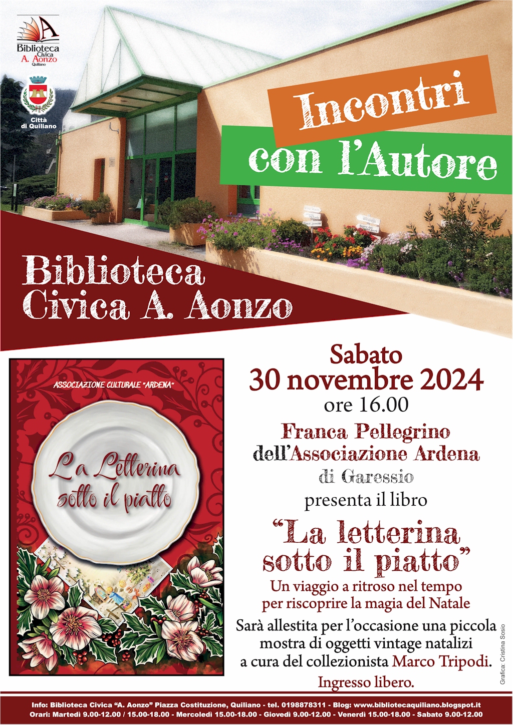 La letterina sotto il piatto